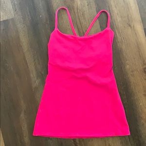 Hot Pink Lulu lemon tank